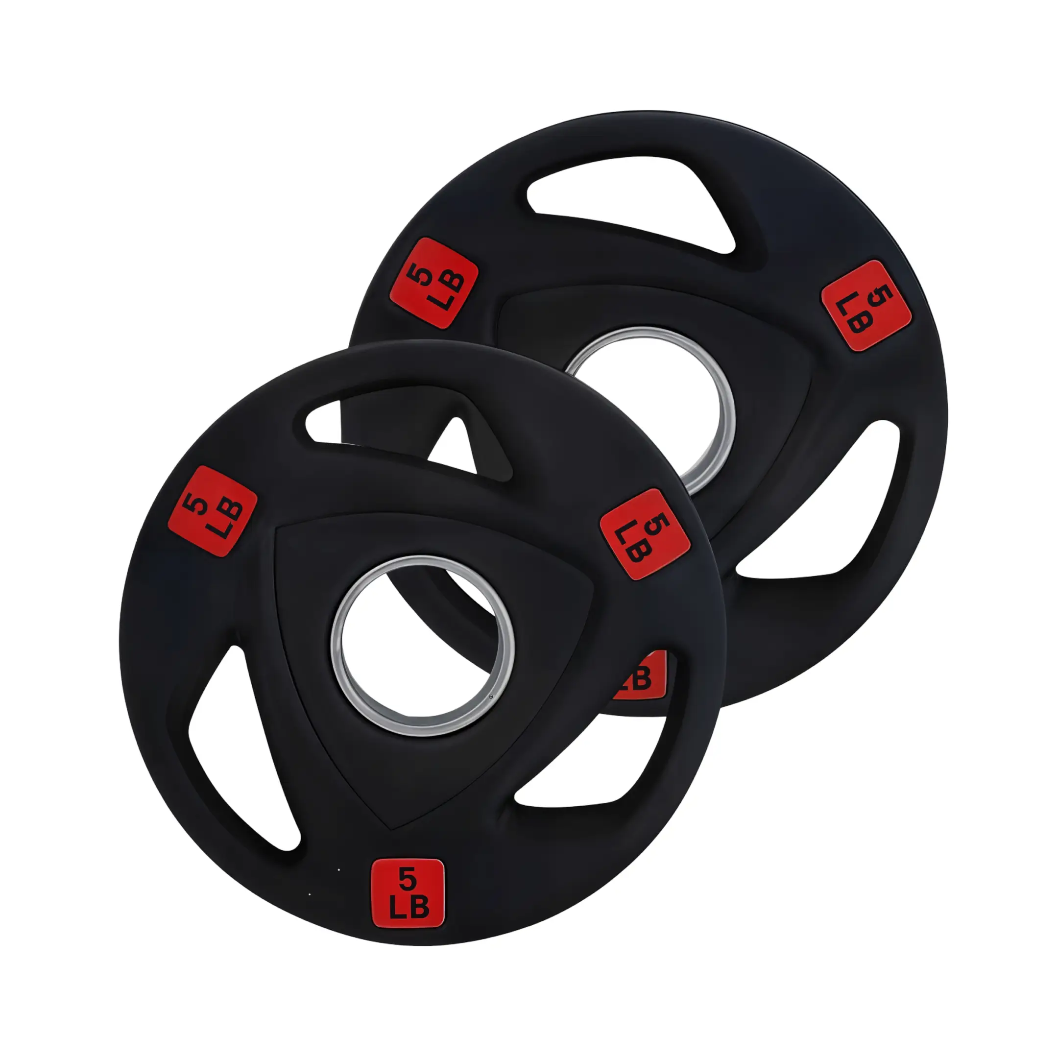5 LB Rubber Weight Plate